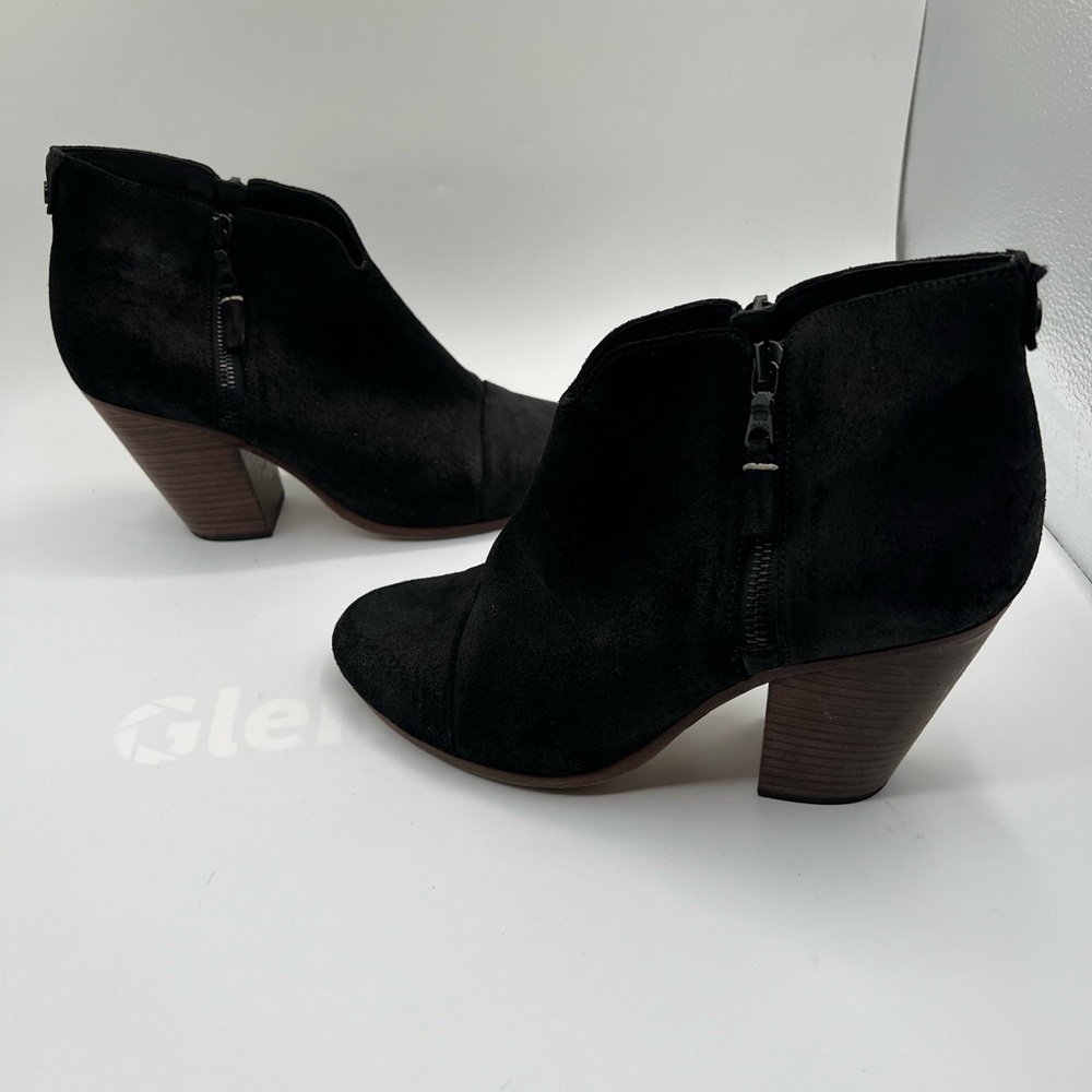 ⸻

Rag & Bone Black Suede Ankle Boots – Size 41 (Made in Italy)